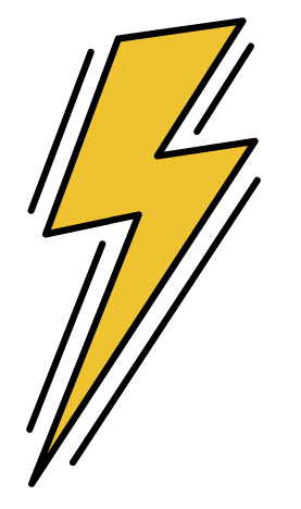 comic lightning bolt